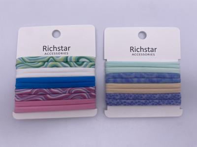 China Female Sports Elastic Hair Ties Strong Multi Purpose Smooth Texture for sale