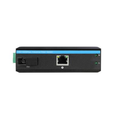China IEEE802.3af/at Industrial Ethernet Media Converter Support Auto MDI/MDIX for sale
