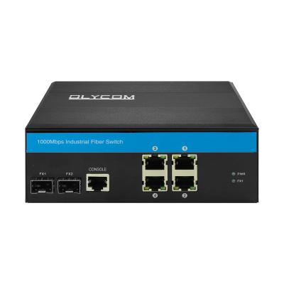 China Fanless 4 Port Gigabit Poe Switch , High Poe Smart Managed Switch Outdoor for sale