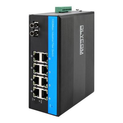 China Outdoor 8 Port Industrial Unmanaged Gigabit Switch for sale