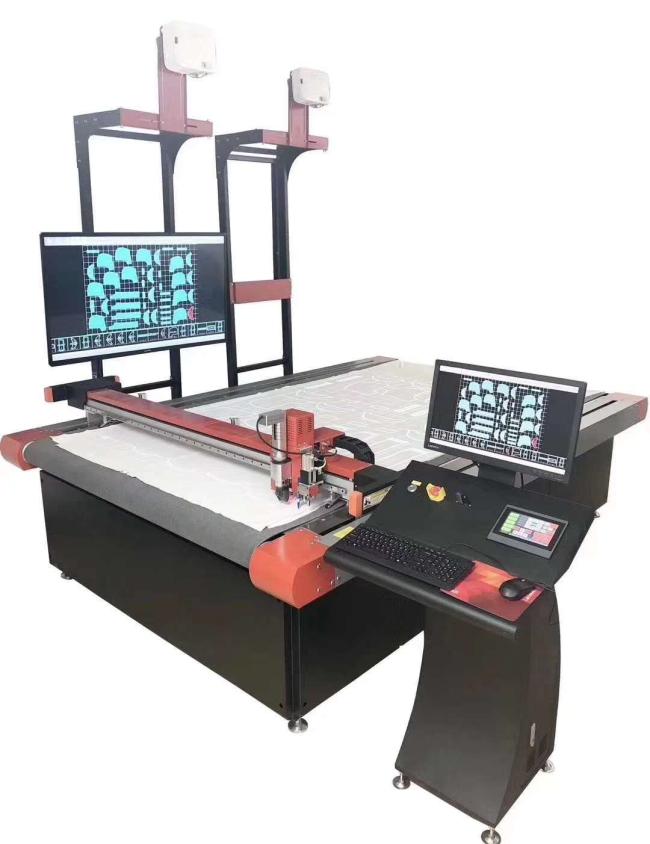 2516 Digital CNC Textile Cutting Machine front view