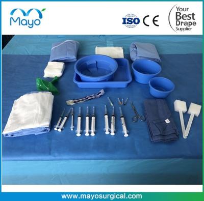 China CE Surgical Angio Drape Kits Angiography Surgical Drapes Disposable for sale