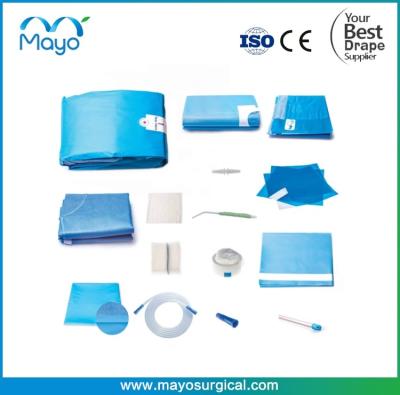 China Complete Dental Implant And Oral Surgery Procedure Drape Pack for sale