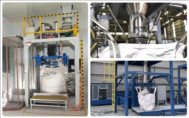 Clay Fine Granule Packaging Machine Valve Bulk Bag Packing Machine 0