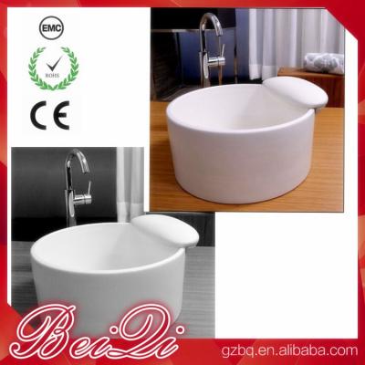 China Factory Price New Ceramic Pedicure Bowl Used Foot Spa Pedicure Chair Foot Bath Basin for sale