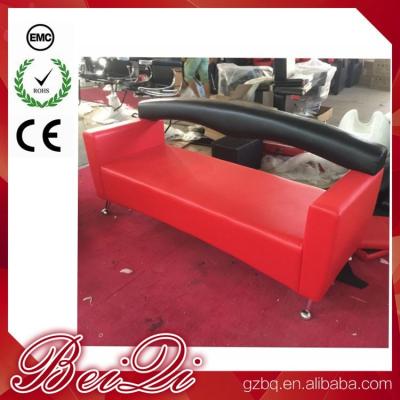 China 3 Seat Waiting Area Sofa Red Customers Chair Used Barber Shop Furniture Cheap Waiting Room Chair for sale