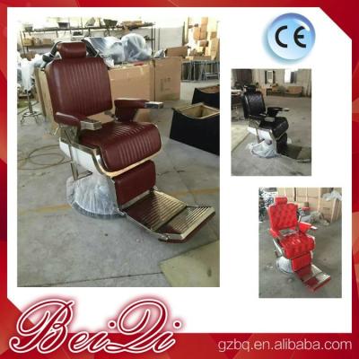 China 2017 hot hair salon furniture cheap barber chair price with parts black recline chairs for sale