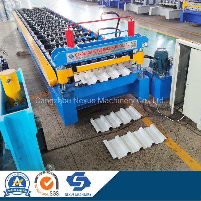 5.5kw Steel Spandek Sheet Roll Former Ibr Roofing Roll Forming Machine