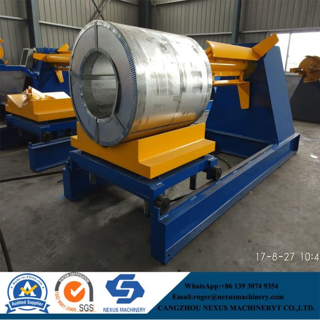 Prepainted Galvanized Steel Building Machine for Making Color Steel Roof Sheet Metal Glazed Roofing Tile