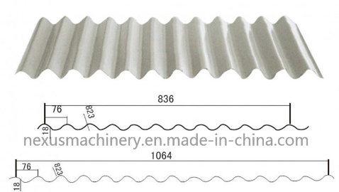 Corrugated Roof Profile Sheet Making Machine/ Steel Roofing Roll Forming Machine