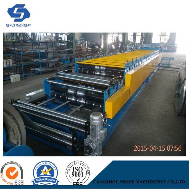 Roof and Wall Roll Former Trapzoidal Roof Panel Roll Forming Machine