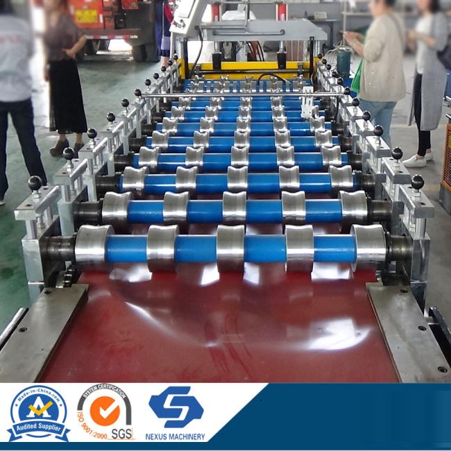 Steel Roof Roll Forming Machine Metal Roofing Sheets Panel Roll Forming Machine