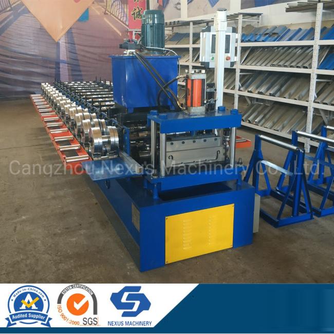 Standing Seam Metal Roof Panel Steel Sheet Roll Forming Machine