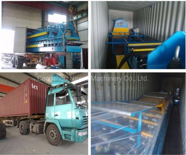 Tr4&Tr5 Double Deck Roof Sheets Roll Forming Machine for Peru Market