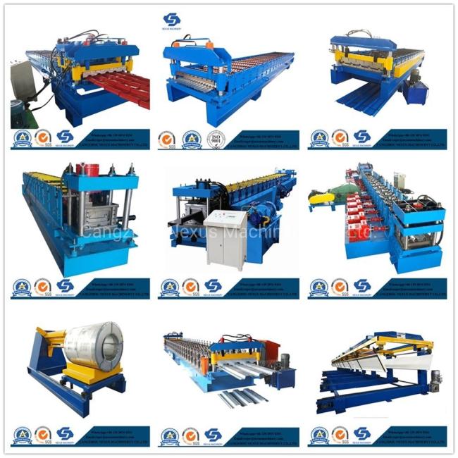 Classic Colored Glaze Steel Metal Roof Ridge Cap Tile Roll Forming Machine