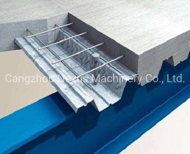 Metal Floor Decking Steel Panel Roll Forming Machine