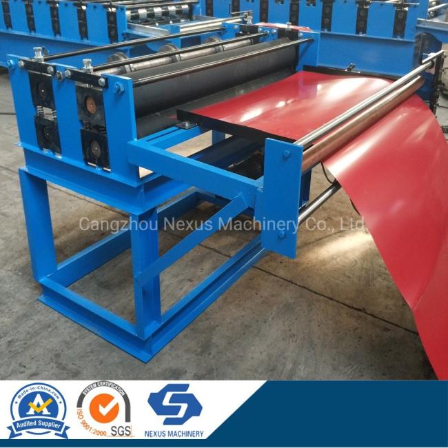 Mini Electric Steel Sheet Slitting Machine Motorized Metal Plate Slitter