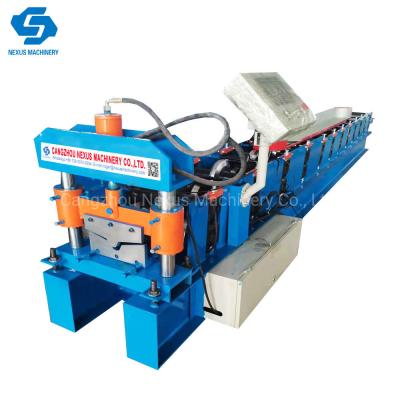 China Metal Roof Top Ridge Cap Roll Forming Machine for Ibr Sheet Making Machine for sale