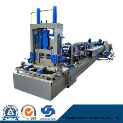 China C Z Purlin Shape Frame Roof Steel Purling Making Machine Automatic C Purling Roll Forming Machine for sale