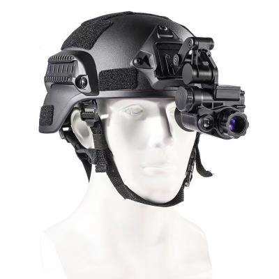 China Helmet Mounted Digital Infrared Device Night Vision Monocular With OLED Display for sale