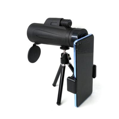 China 10X40 Compact Portable Monocular Telescope Waterproof with Smartphone Adapter for sale