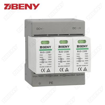 China 1500V DC Surge Protection Device For Solar PV Over Voltage Protection for sale