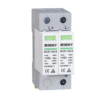 China DC PV Surge Arrester Device SPD Type 2 1000V Leakage Protector for sale