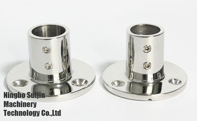 Stainless Steel Round Flange Base casting