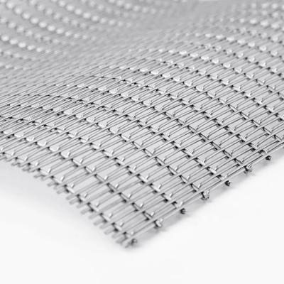 China High Flexibility Decorative Woven Wire Mesh For Architectural Ceiling for sale