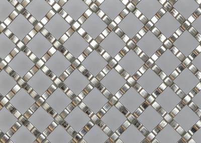 China 310 Stainless Steel Decorative Metal Grid Panels Antirust Cotton Ginning for sale