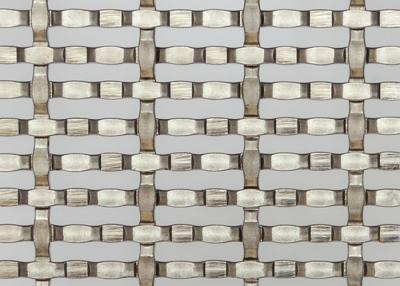 Chine Surface propre tissée architecturale de Mesh Panels 3.3mm de fil d'armure toile à vendre