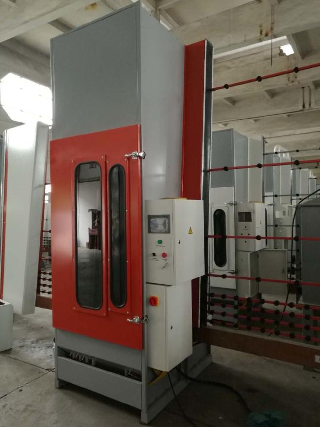Shower Door Glass Sandblasting Machine Sand Blasting Glass Equipment