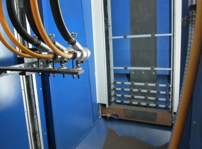 Shower Door Glass Sandblasting Machine Sand Blasting Glass Equipment
