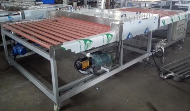 Technical of Horizontal Glass Washing Machine 1200# Glass Cleaning Machine