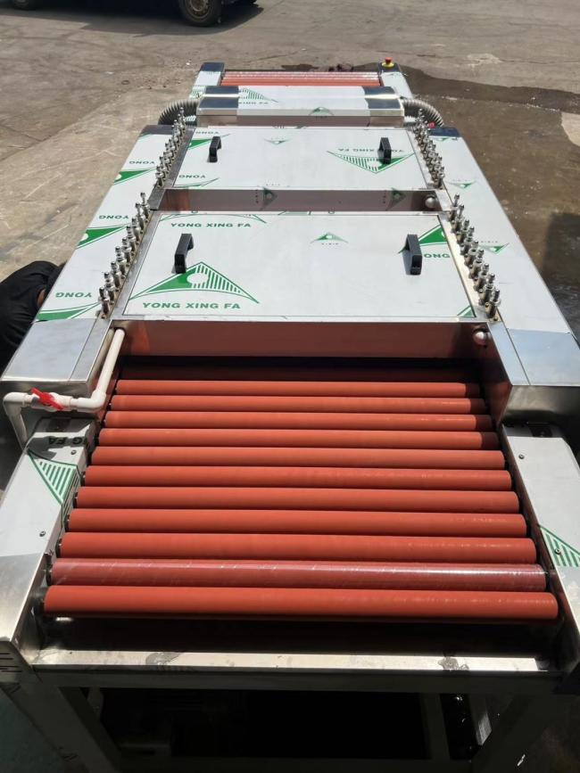 Foshan Star Horizontal Glass Washing Machine with Double Stage
