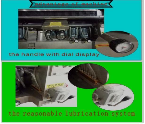 Automatic 12 Motor Glass Straight Line Beveling Edging Machine