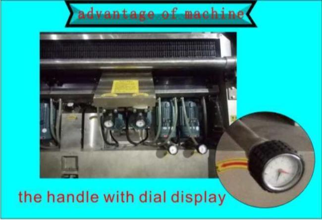 Nine Motors Glass Straight Line Beveling Machine