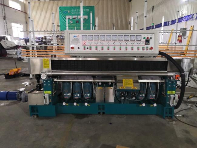10 Spindle Glass Straight Line Edging Machine