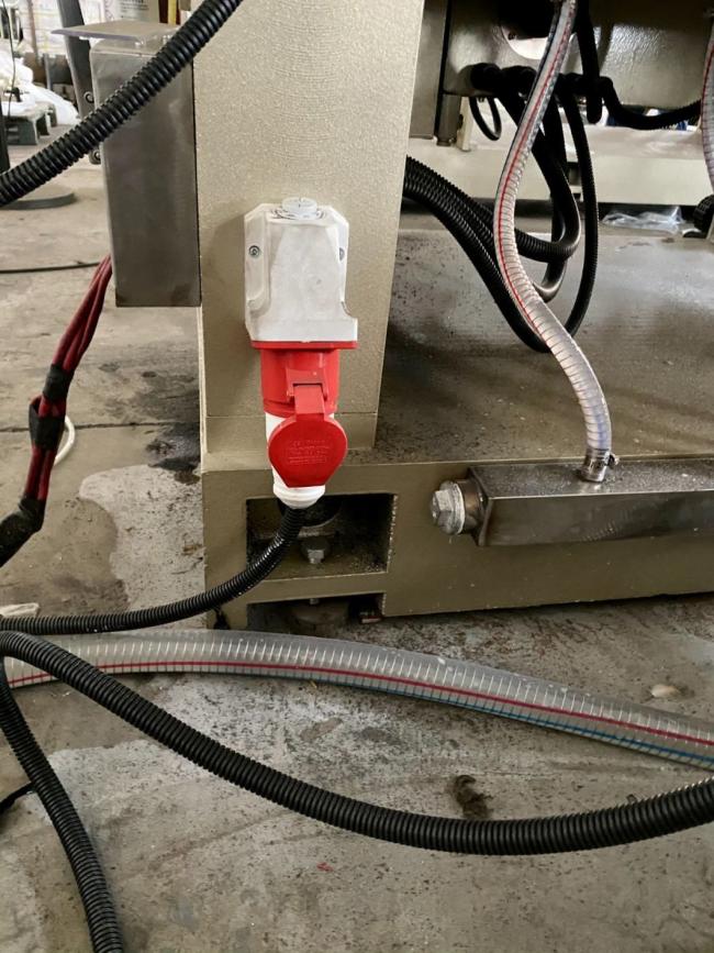 Nine Motors Glass Straight Line Edging Machine