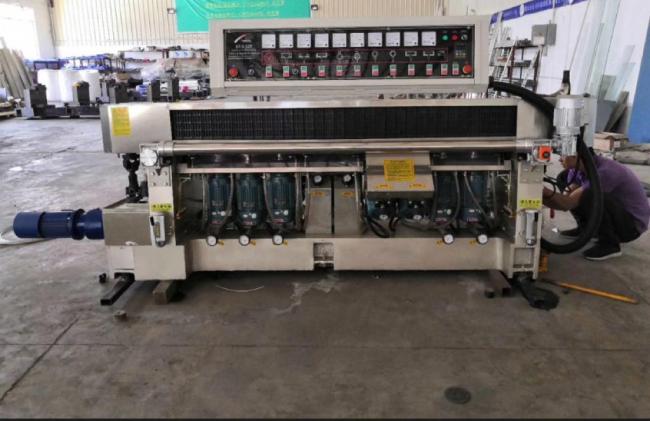 9 Spindle Glass Straight Line Edging Machine