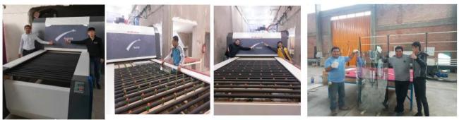 Radiation Type Glass Tempered Glass Making Machine Stg-A1225
