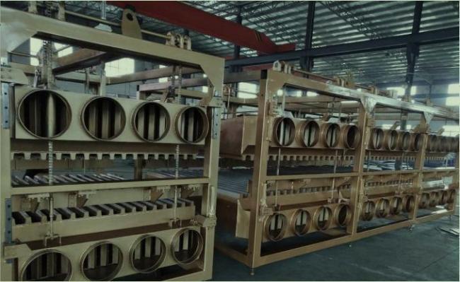 Top Forced Air Convection Type Flat Tempered Glass Making Machine