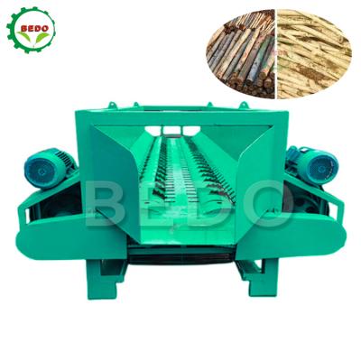 China 3000KG Carbon Steel Wood Logs Peeling Machine 95% Peeling Rate for sale