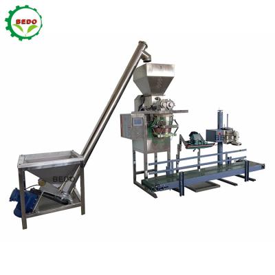 China Efficient Wood Pellet Packing Machine High Power PLC Control System for sale
