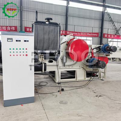 China Máquina de trituración de árboles de ramas de residuos de trabajo pesado 110KW en venta