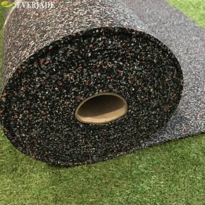 China 6mm 15mm 25mm Sports Equipments Anti Slip Rubber Mats Gym Flooring Roll for Outdoor Playground for sale