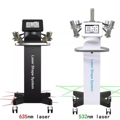 China 2022 Newest 6D Lipo Laser Slimming Green Light 532 Nm Focus On Reduce Fat 6D Laser Weight Loss Machine for sale