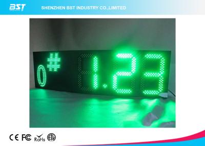 China Semi Outdoor Led Gas Price Display , 15 