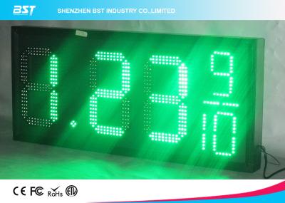 Chine Grand affichage mené des prix de station service de 18 pouces, nombres de signe de prix du gaz à vendre