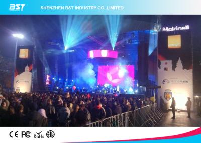 China High Resolution P10 Outdoor Led Curtain Rental Full Color Led Display For Advertising for sale